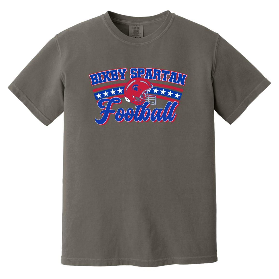 BIXBY SPARTANS ADULT GARMENT WASHED TEE - The Club