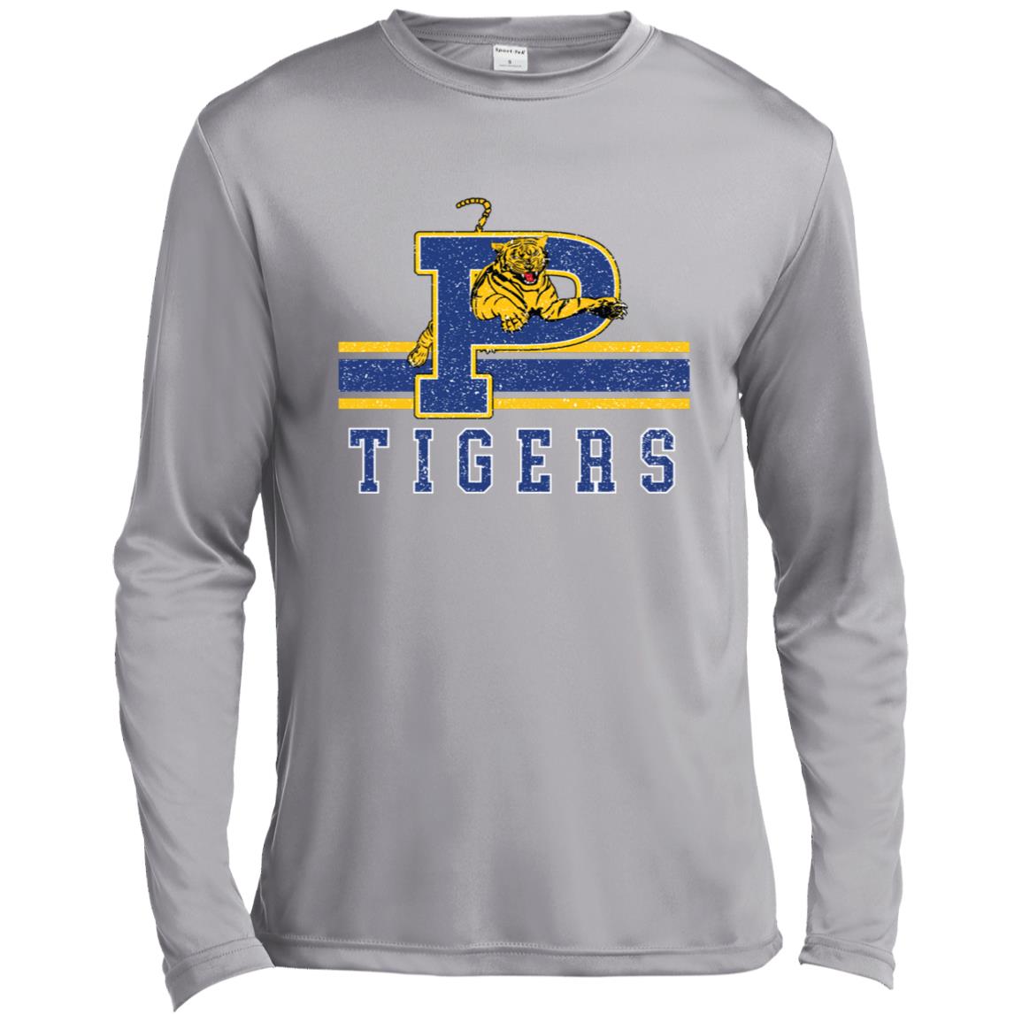 PRYOR TIGERS ADULT LONG SLEEVE PERFORMANCE TEE - The Club