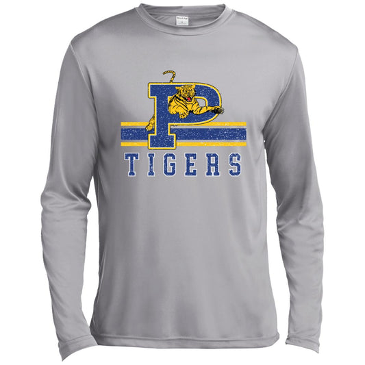 PRYOR TIGERS ADULT LONG SLEEVE PERFORMANCE TEE - The Club