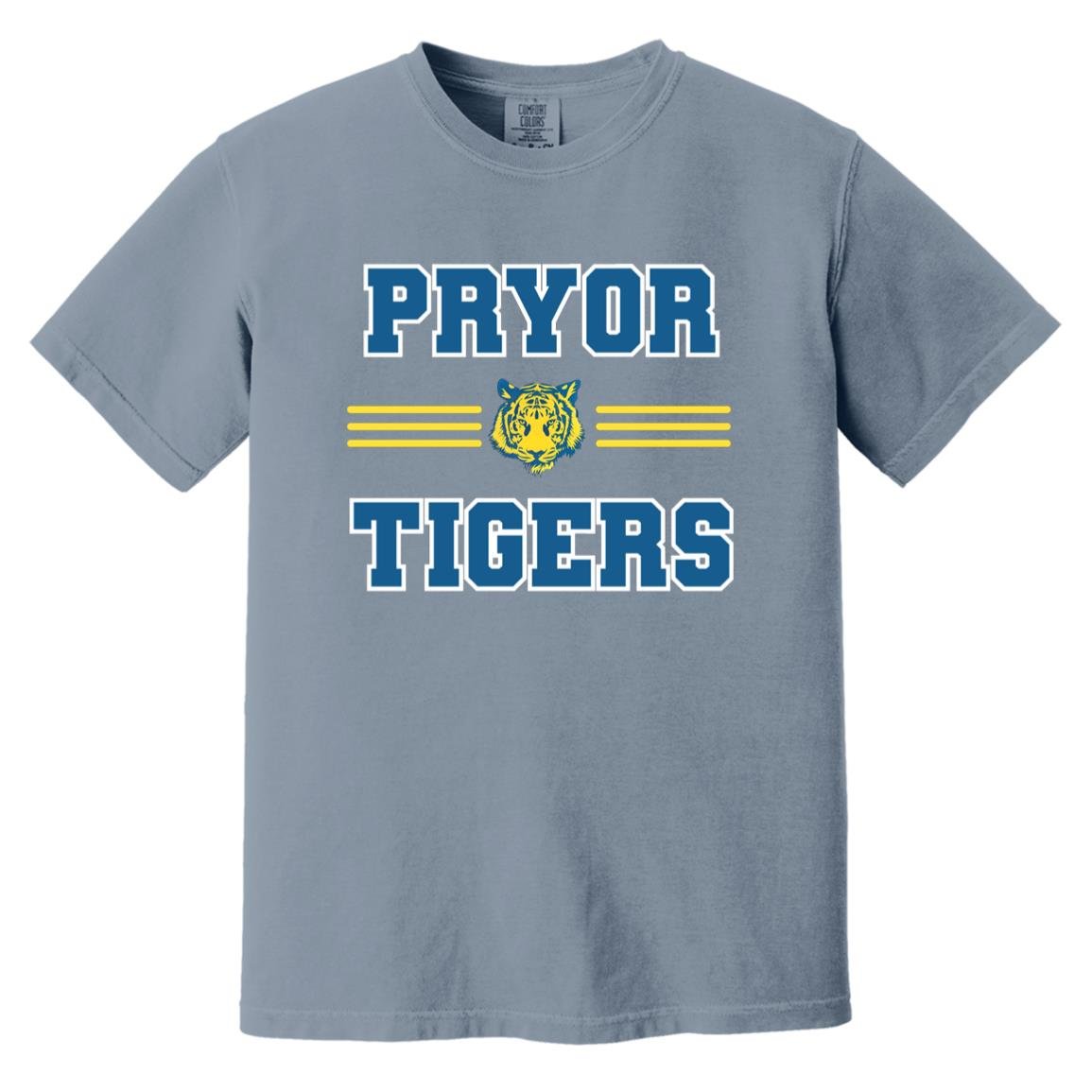 PRYOR TIGERS ADULT GARMENT WASHED TEE - The Club