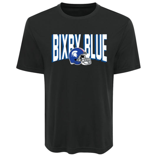 BIXBY BLUE FOOTBALL ADULT PERFORMANCE TEE - The Club