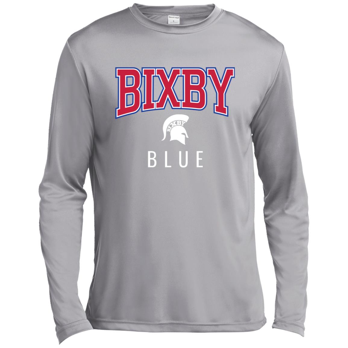 BIXBY BLUE FOOTBALL ADULT PERFORMANCE TEE - The Club