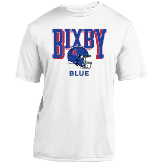 BIXBY BLUE FOOTBALL YOUTH PERFORMANCE TEE - The Club