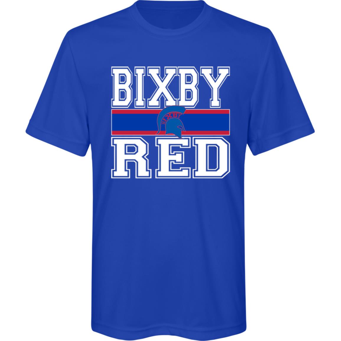 CLASSIC WAY BIXBY RED YOUTH PERFORMANCE TEE