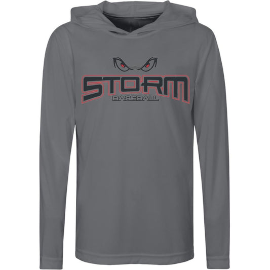 007 - STORM BASEBALL YOUTH HOODED PERFORMANCE TEE - The Club