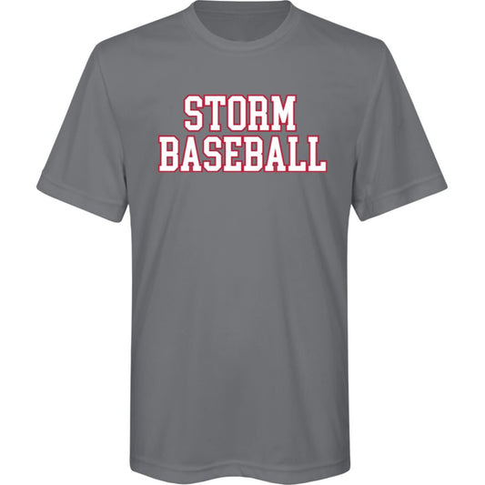 008 - STORM BASEBALL YOUTH PERFORMANCE TEE - The Club