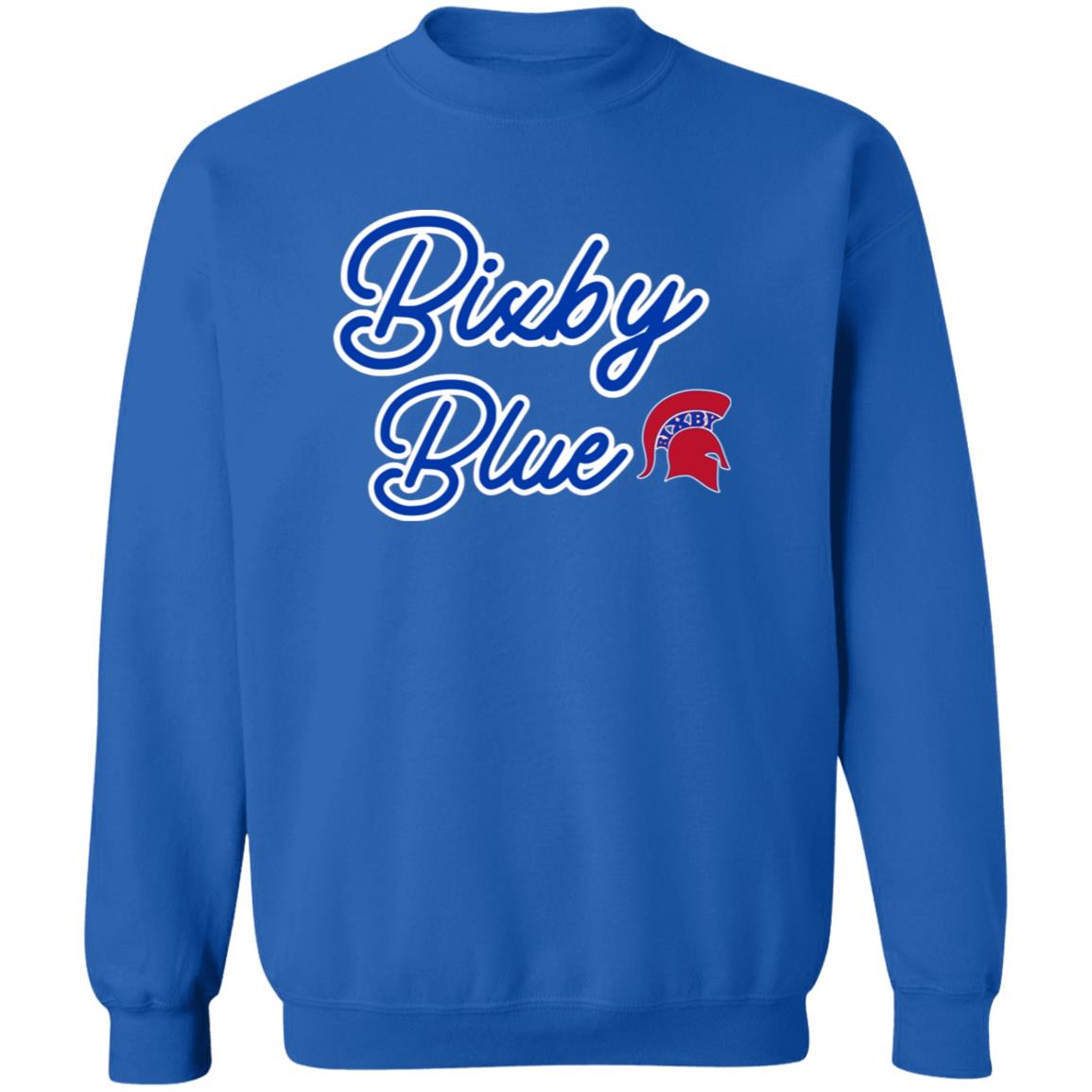 TRUE BLUE BIXBY ADULT CREWNECK PULLOVER SWEATSHIRT