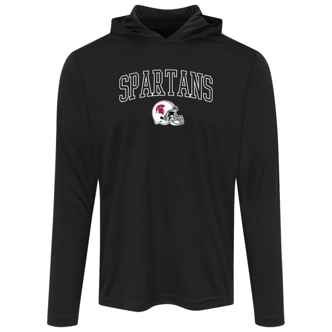 BIXBY SPARTAN FOOTBALL - Men's Performance Hooded Tee