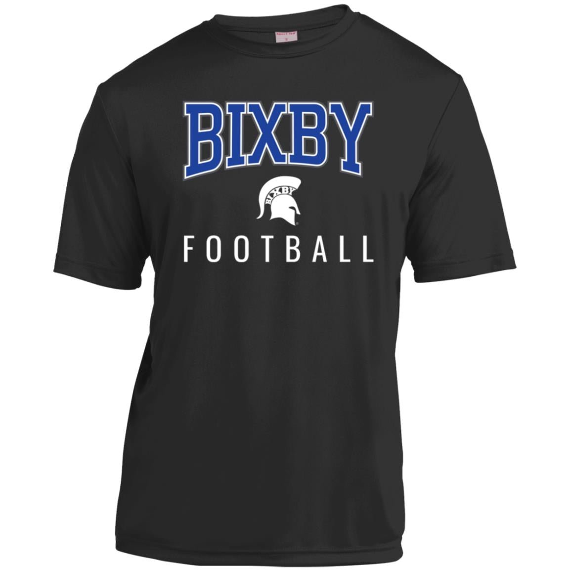 BIXBY SPARTANS FOOTBALL YOUTH PERFORMANCE TEE - The Club