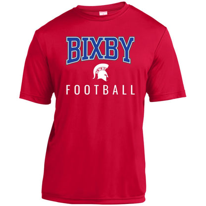 BIXBY SPARTANS FOOTBALL YOUTH PERFORMANCE TEE - The Club