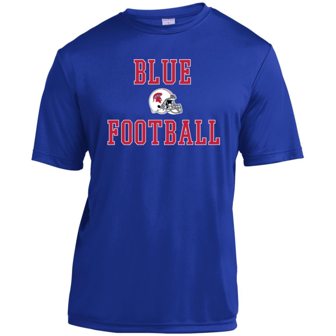 BIXBY BLUE FOOTBALL YOUTH PERFORMANCE TEE - The Club