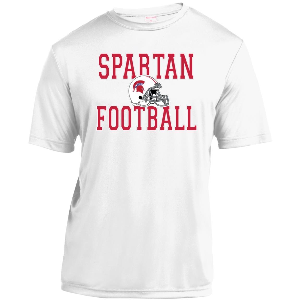 BIXBY SPARTANS FOOTBALL YOUTH PERFORMANCE TEE - The Club