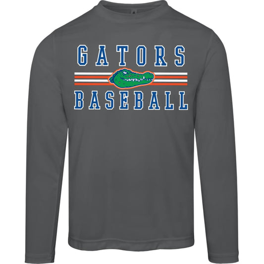 GATB009 - GATORS BASEBALL ADULT PERFORMANCE LONG SLEEVE TEE - The Club