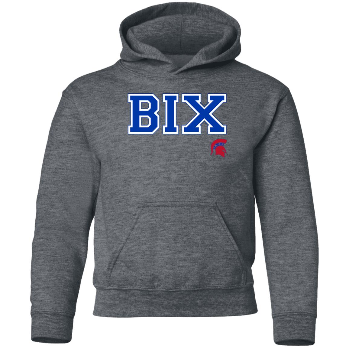 BIXBY SPARTANS YOUTH HOODED PULLOVER - The Club