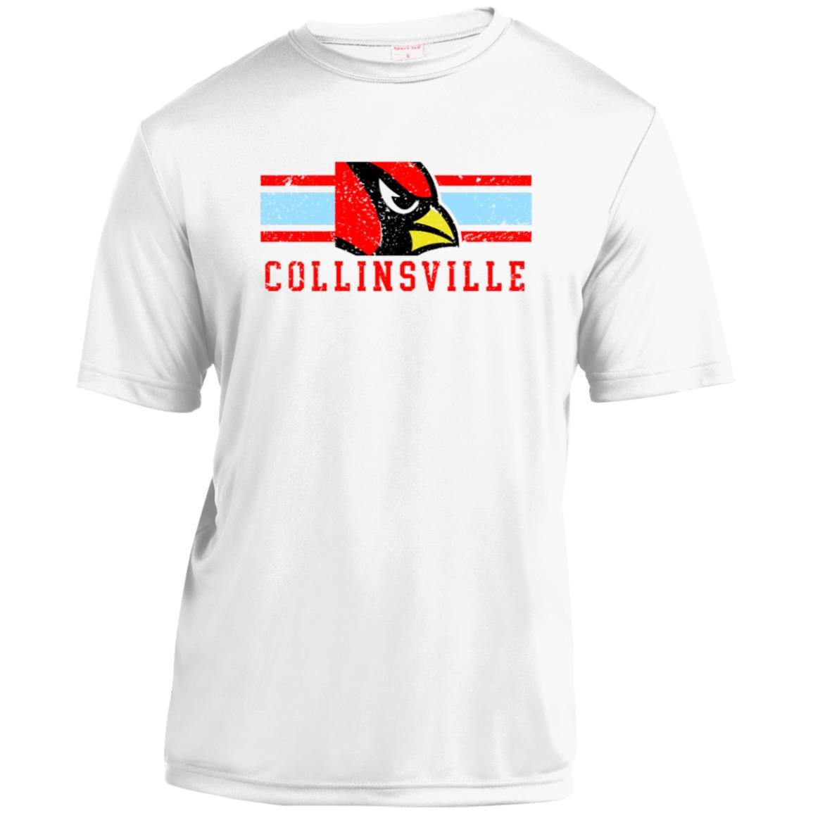 COLLINSVILLE CARDINALS YOUTH PERFORMANCE TEE - The Club