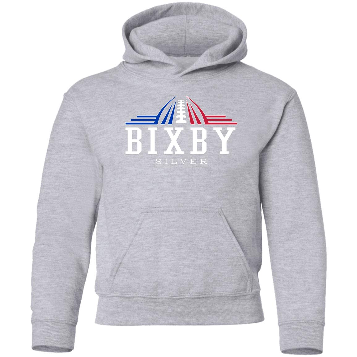 LEGENDS BIXBY SILVER YOUTH PULLOVER HOODIE