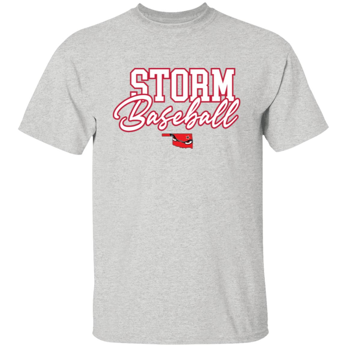 004 - STORM BASEBALL ADULT COTTON TEE