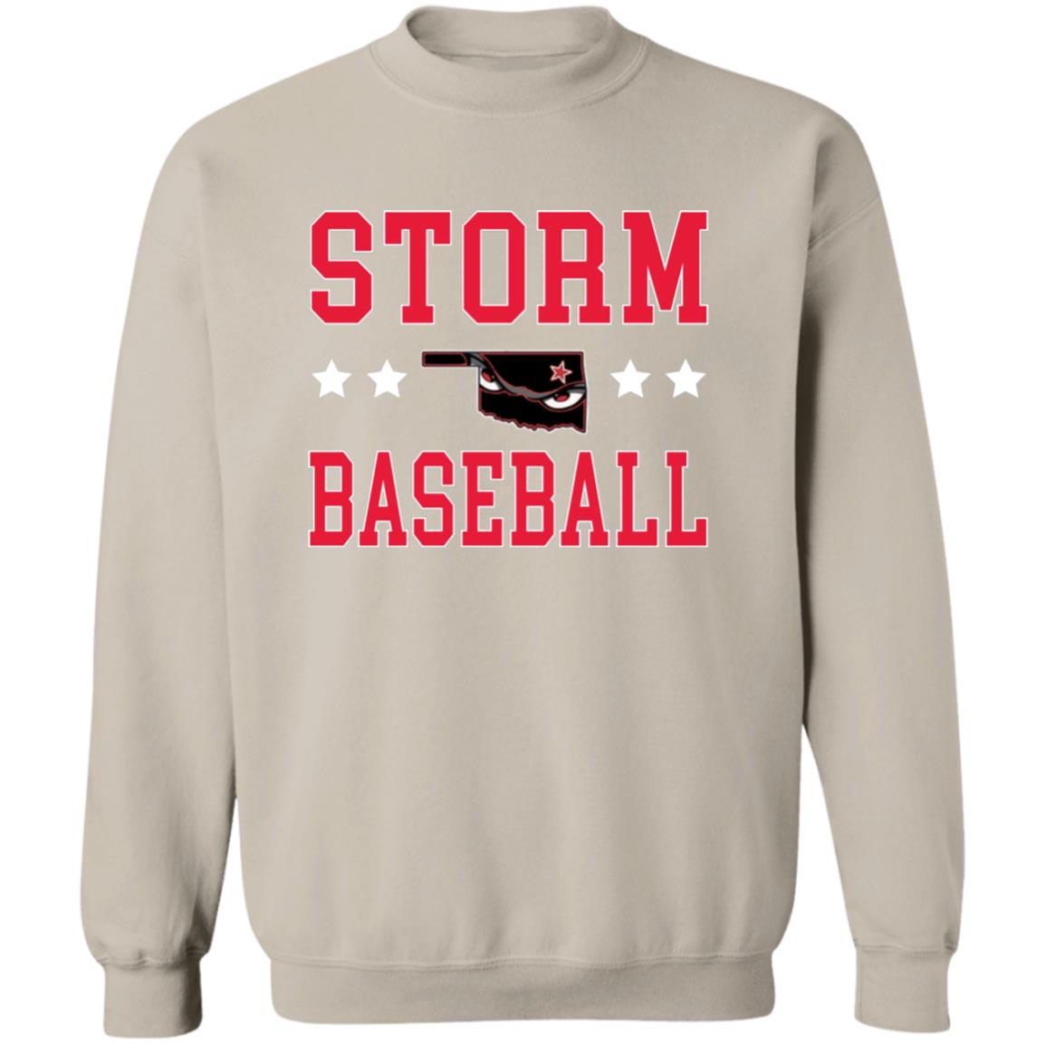 010 - STORM BASEBALL ADULT CREWNECK SWEATSHIRT