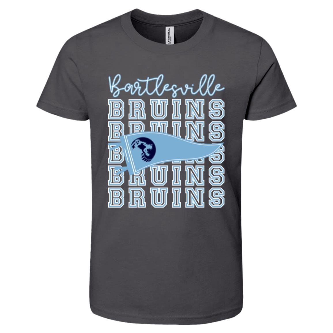 BARTLESVILLE BRUINS YOUTH COTTON TEE - The Club