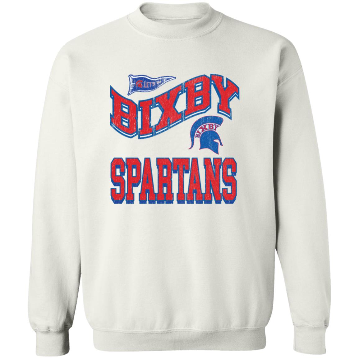 BIXBY SPARTANS ADULT CLASSIC CREWNECK SWEATSHIRT - The Club