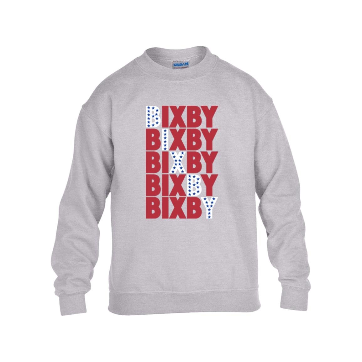 BIXBY SPARTANS YOUTH GIRLS CREW SWEATSHIRT - The Club