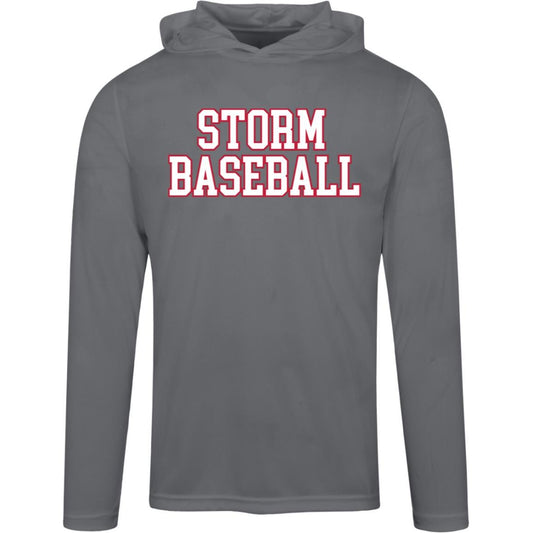 008 - STORM BASEBALL ADULT HOODED PERFORMANCE TEE - The Club