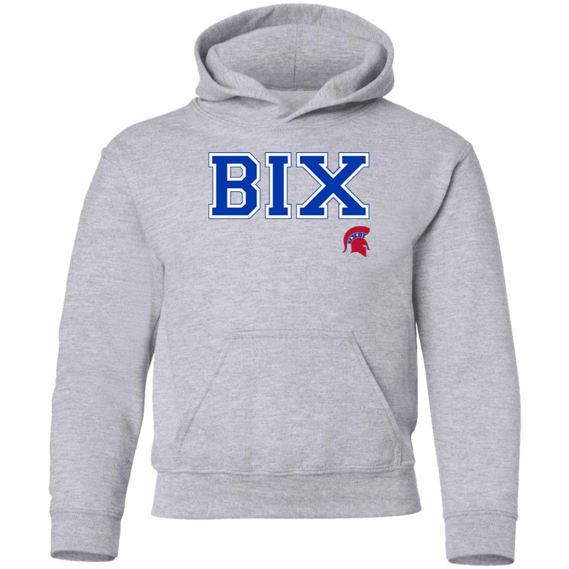 BIXBY SPARTANS YOUTH HOODED PULLOVER - The Club