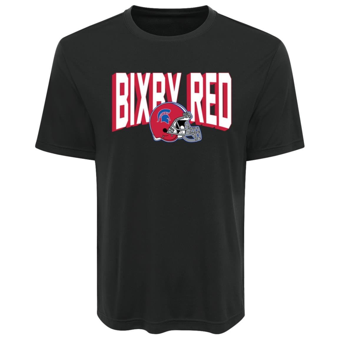 BIXBY RED FOOTBALL ADULT PERFORMANCE TEE - The Club