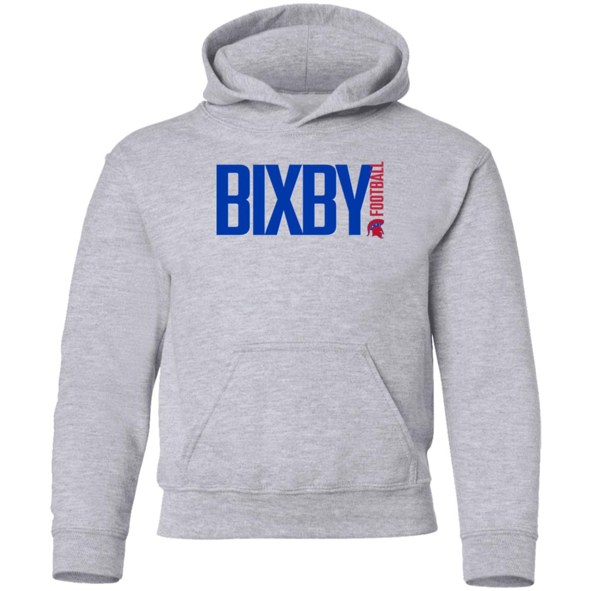 BIXBY SPARTANS YOUTH HOODED PULLOVER - The Club