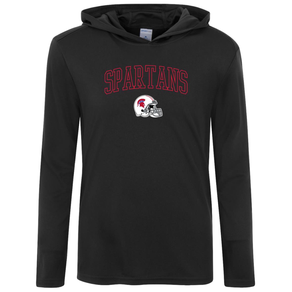 BIXBY SPARTAN FOOTBALL - Youth Performance Hooded Pullover