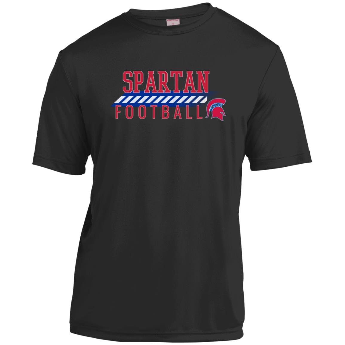 BIXBY SPARTANS FOOTBALL YOUTH PERFORMANCE TEE - The Club