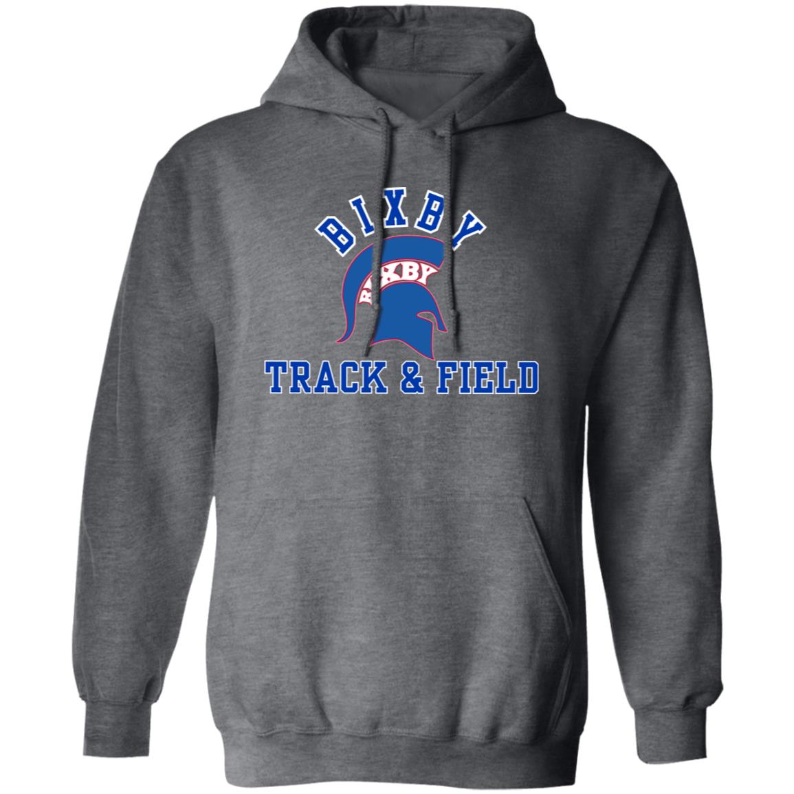 RED AND BLUE TRUE T&F PULLOVER HOODIE