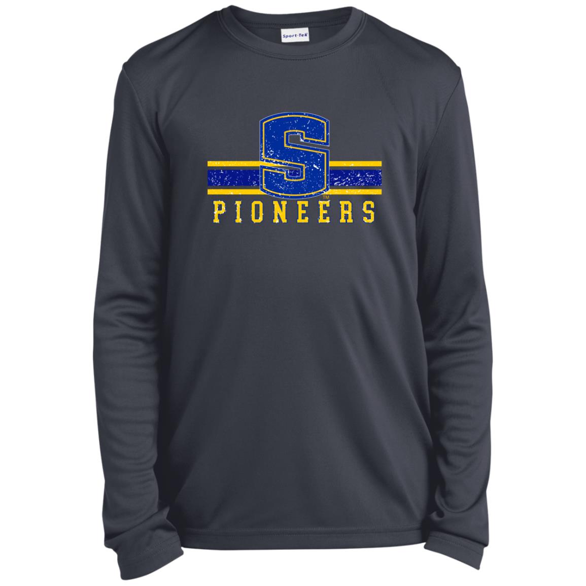 STILLWATER PIONEERS YOUTH LONG SLEEVE PERFORMANCE TEE - The Club