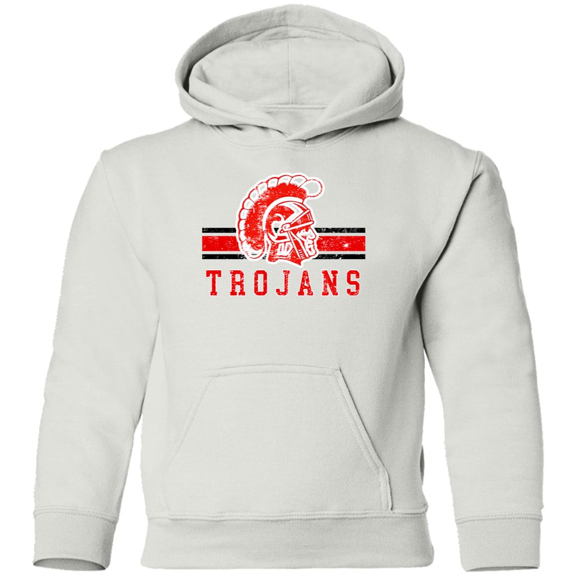 KIEFER TROJANS YOUTH HOODED PULLOVER - The Club