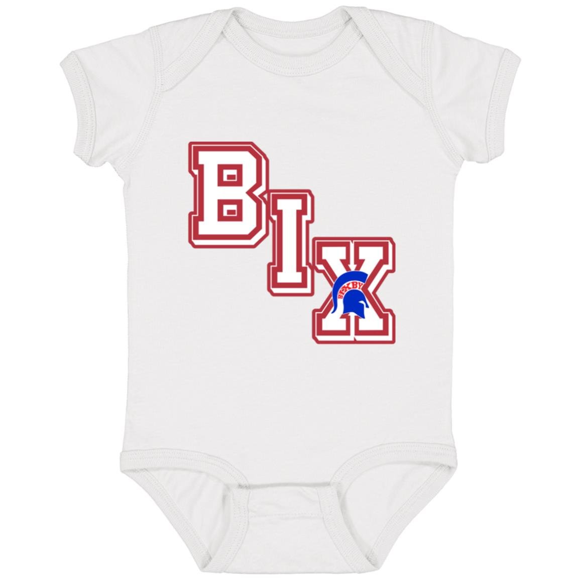 BIXBY SPARTANS SHORT SLEEVE ONESIE - The Club