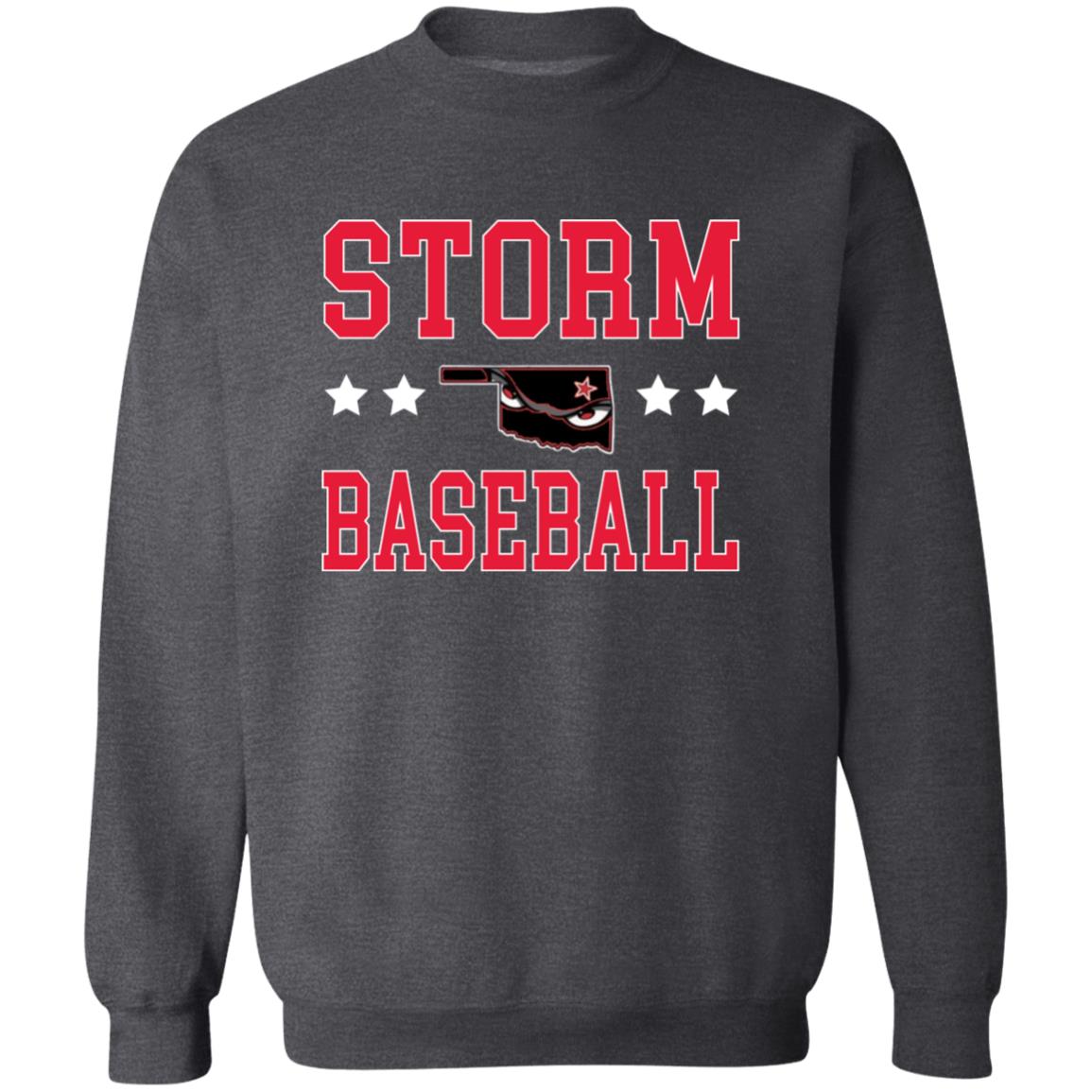 010 - STORM BASEBALL ADULT CREWNECK SWEATSHIRT