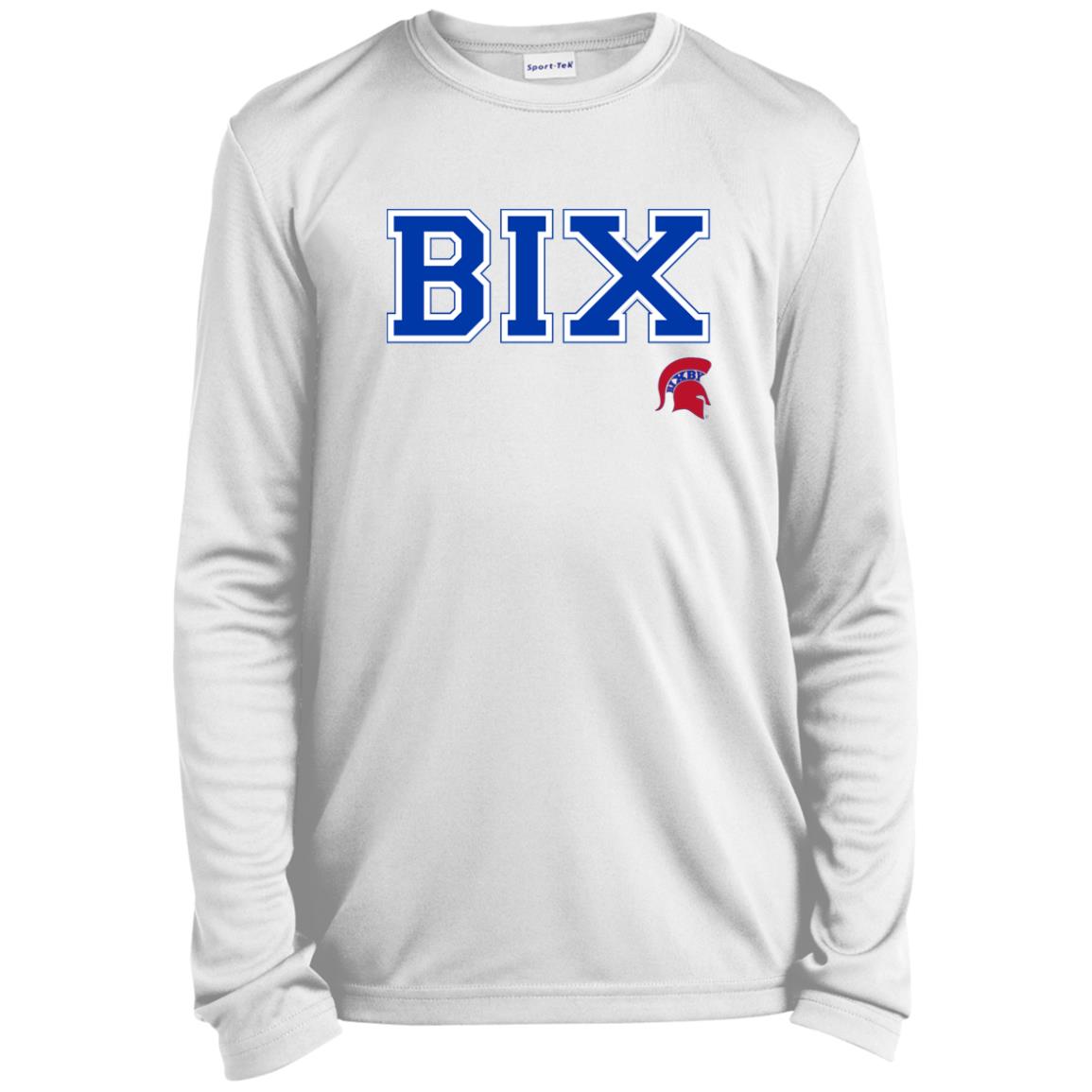 BIXBY SPARTANS YOUTH LONG SLEEVE PERFORMANCE TEE - The Club