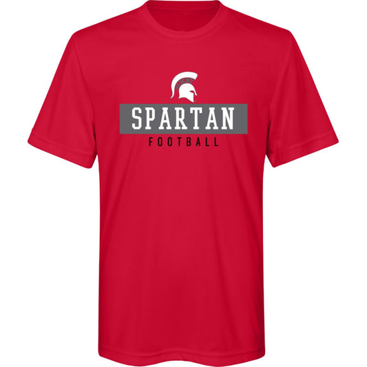 SPARTAN GAME TIME YOUTH PERFORMANCE TEE