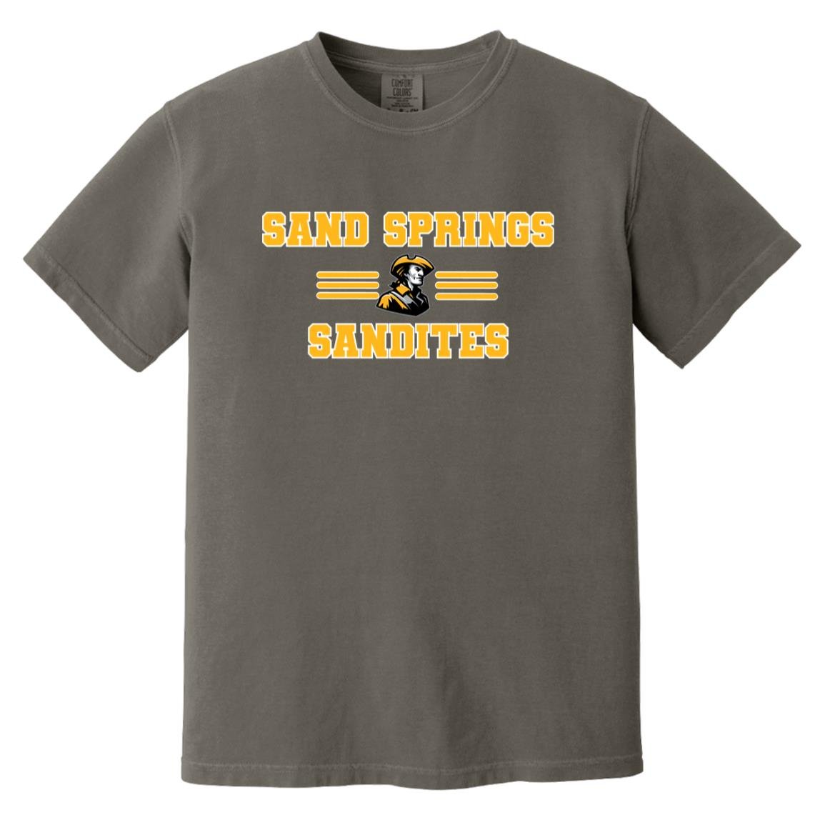SAND SPRINGS SANDITES GARMENT WASHED TEE - The Club