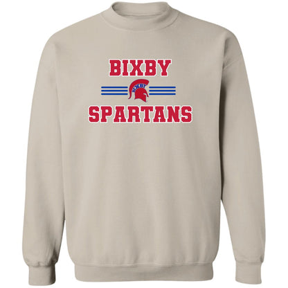 BIXBY SPARTANS ADULT CLASSIC CREWNECK SWEATSHIRT - The Club
