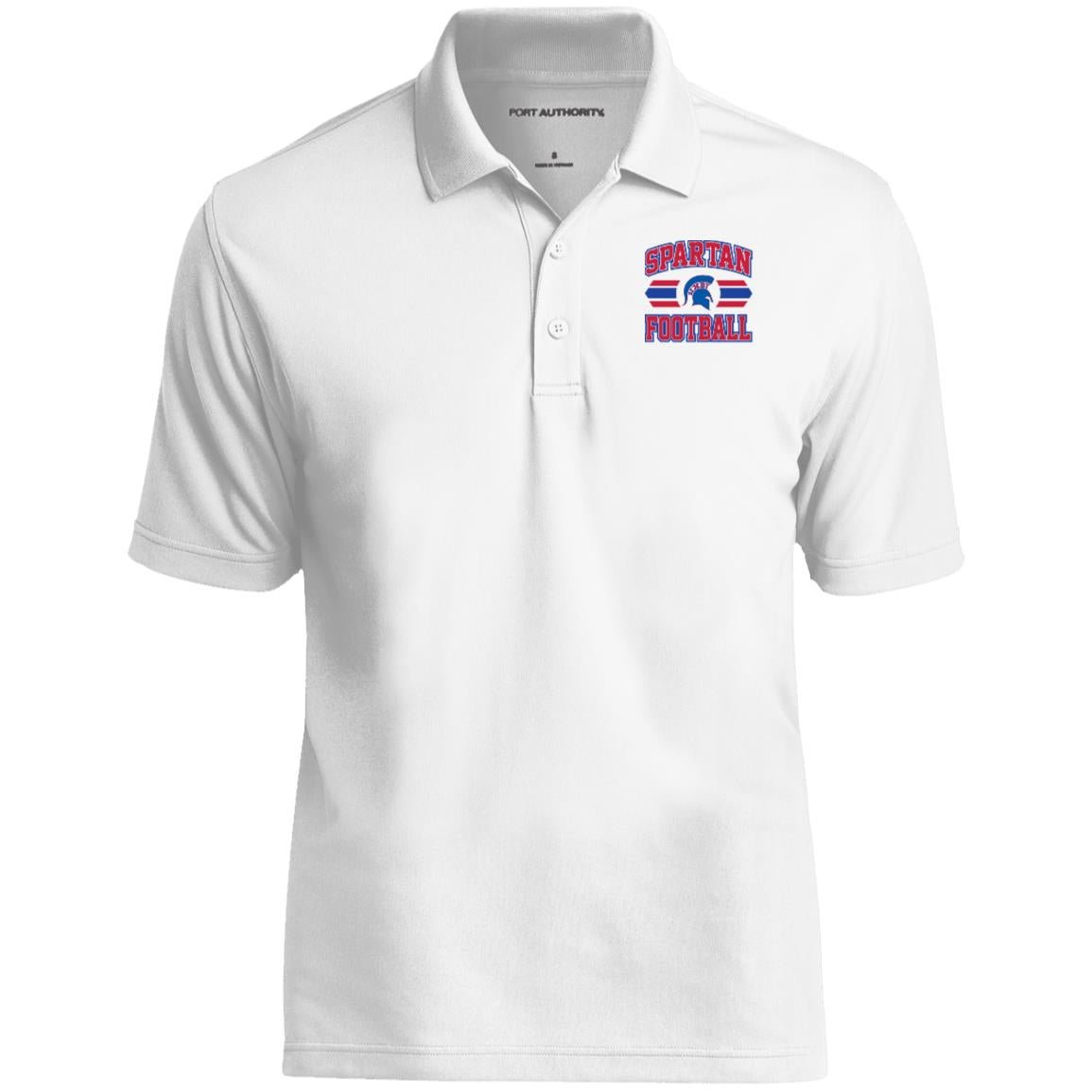 BIXBY SPARTANS FOOTBALL ADULT PERFORMANCE POLO - The Club
