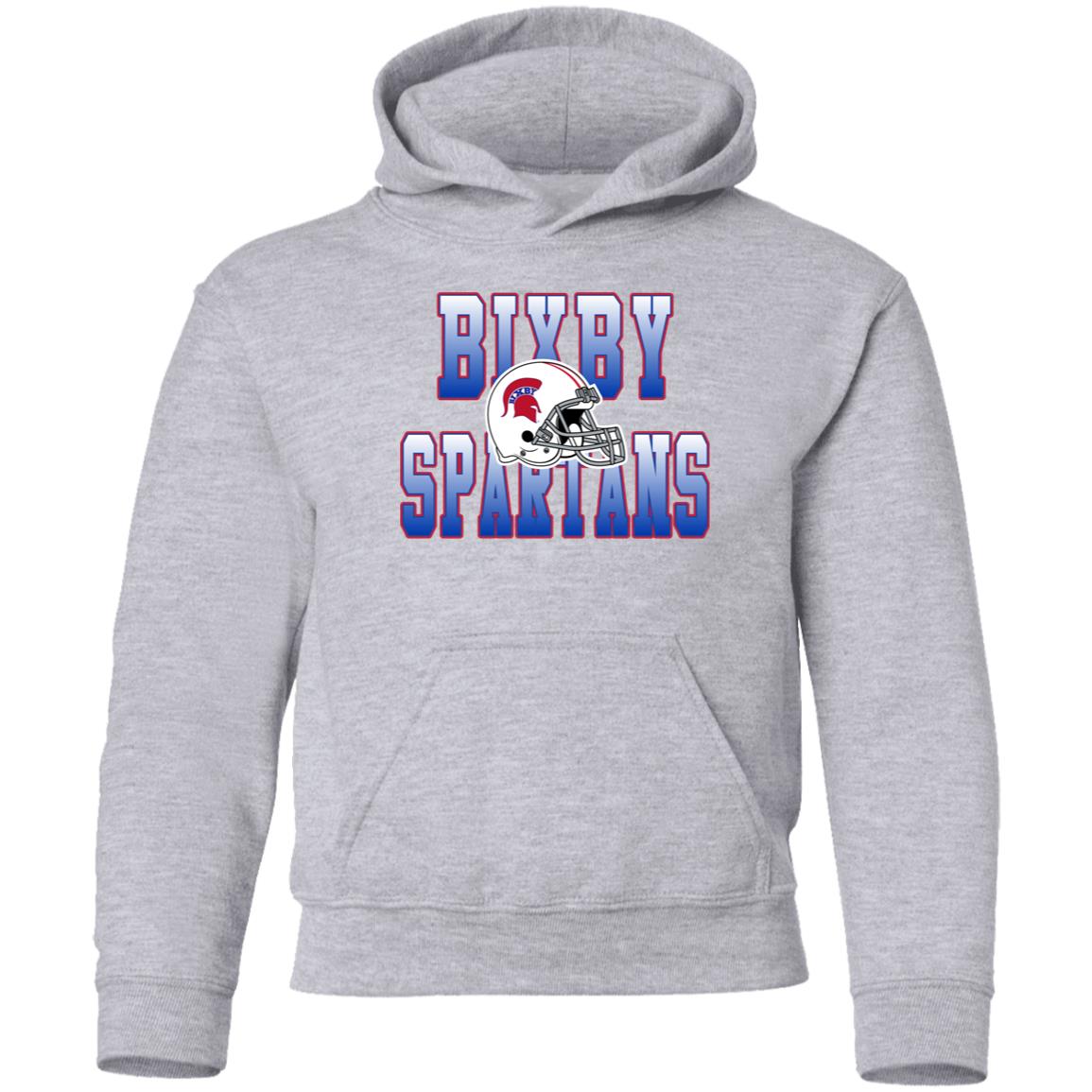 BIXBY SPARTANS YOUTH HOODED PULLOVER - The Club
