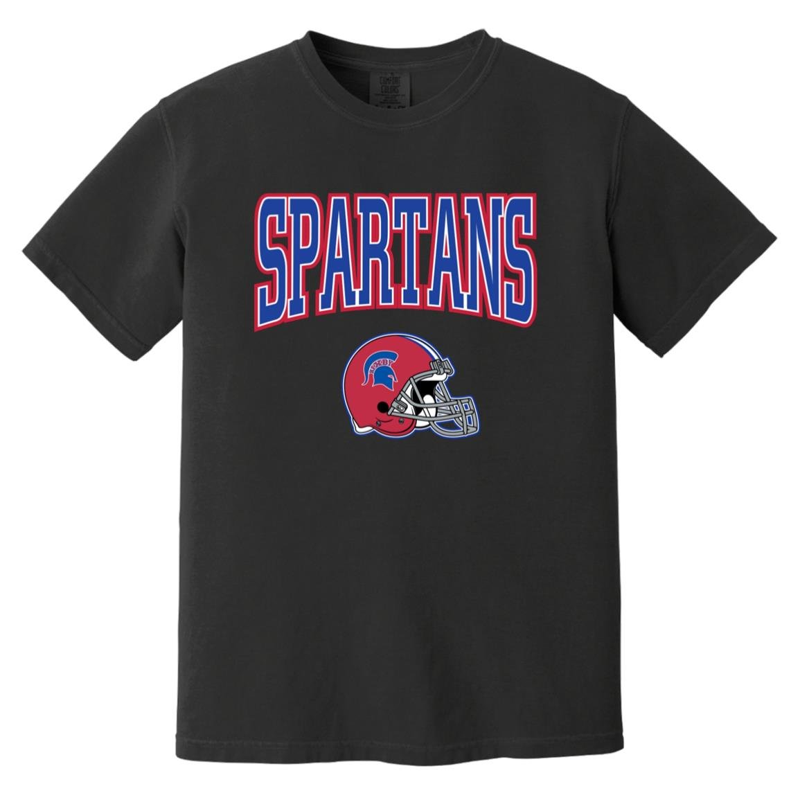 BIXBY SPARTANS ADULT GARMENT WASHED TEE - The Club
