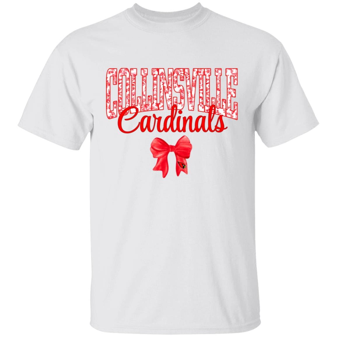 COLLSVILLE CARDINALS YOUTH CLASSIC COTTON TEE - The Club