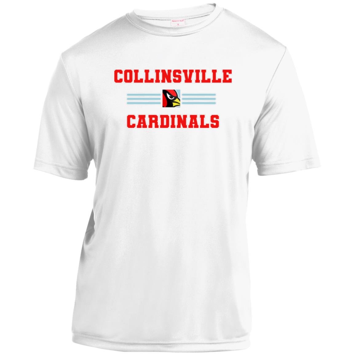 COLLINSVILLE CARDINALS YOUTH PERFORMANCE TEE - The Club