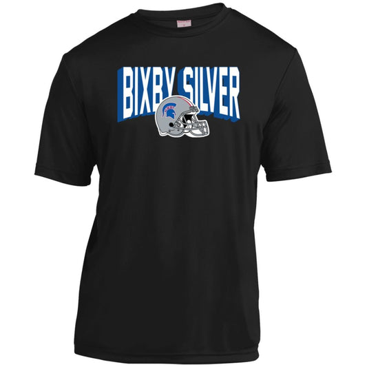 BIXBY SILVER FOOTBALL YOUTH PERFORMANCE TEE - The Club
