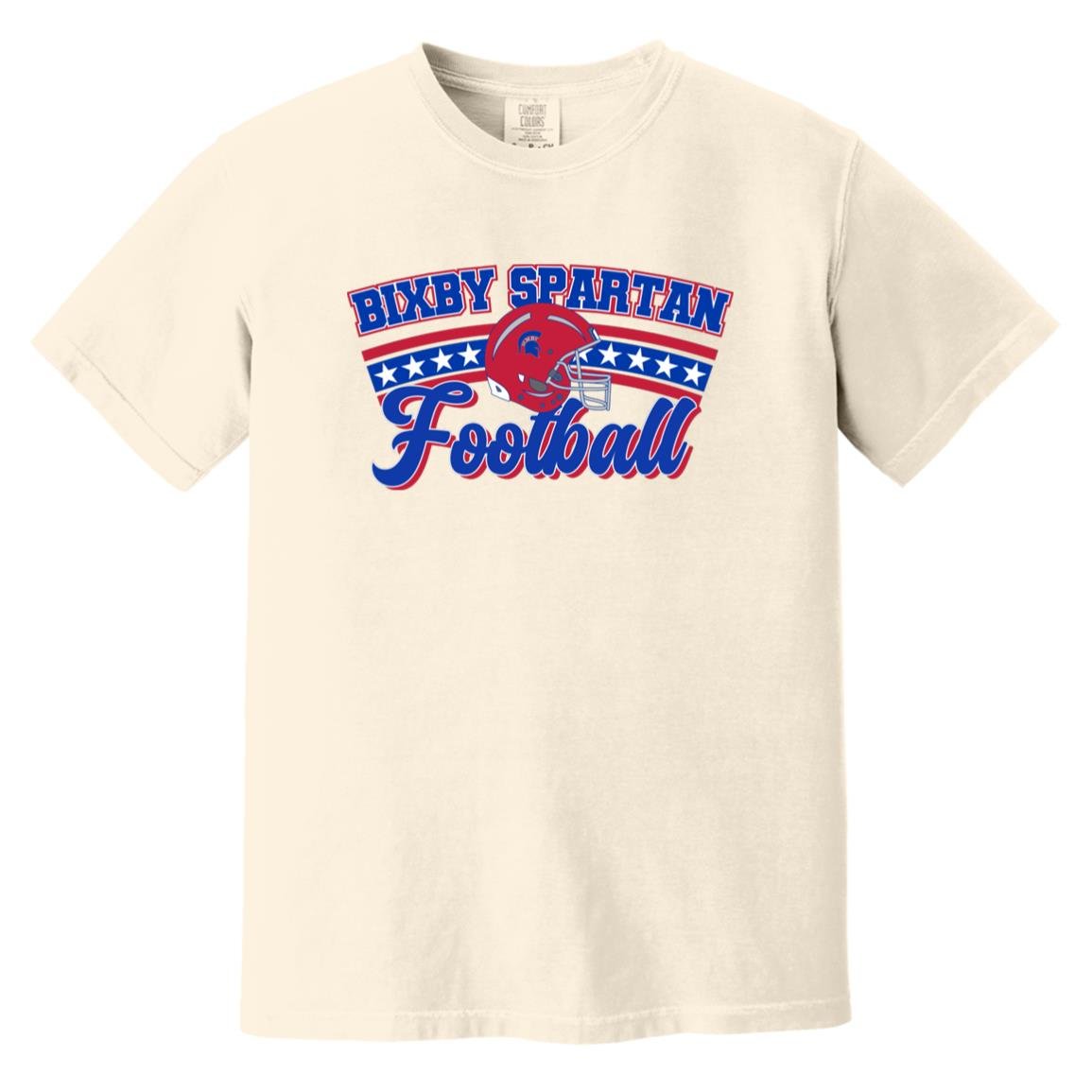 BIXBY SPARTANS ADULT GARMENT WASHED TEE - The Club