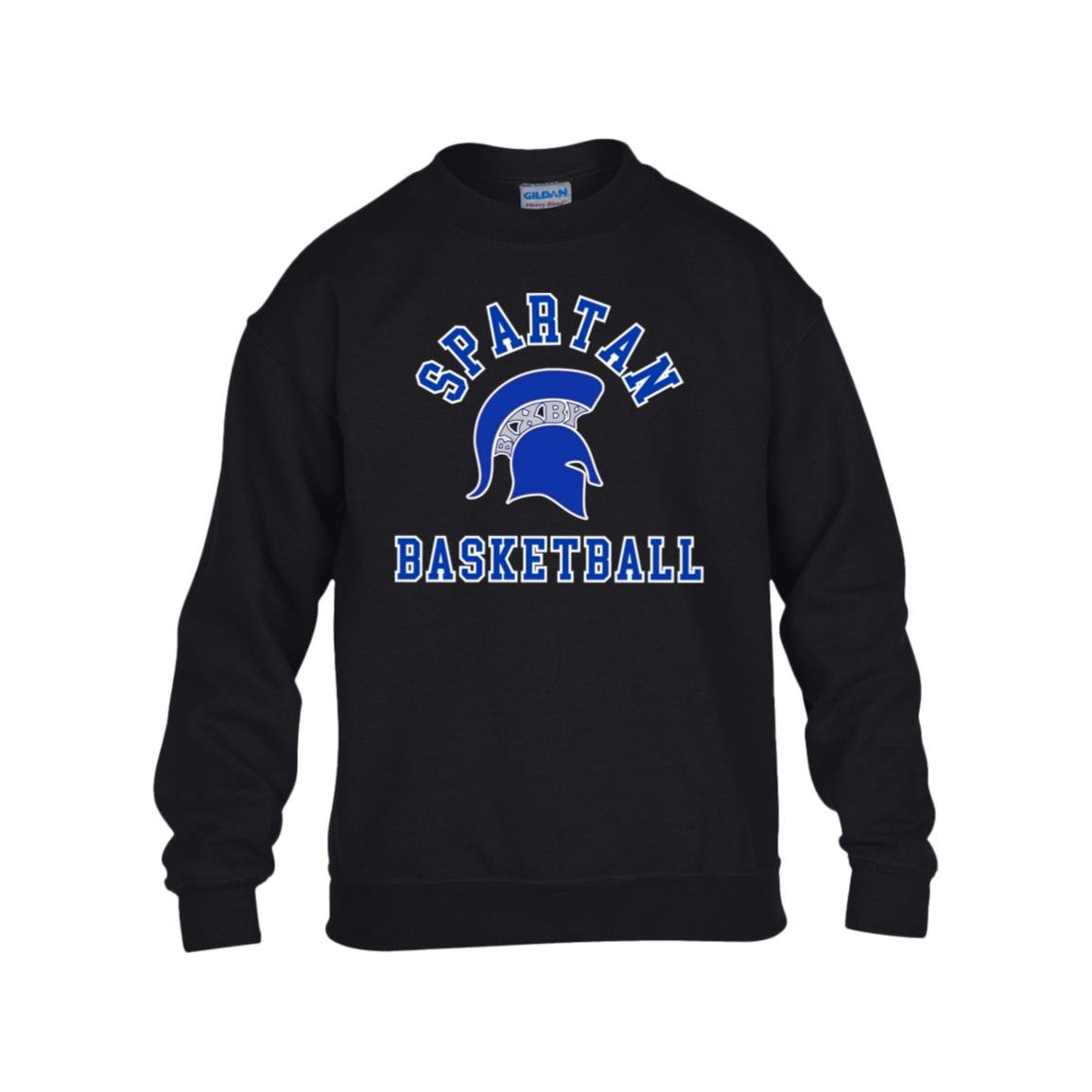 Spartan Basketball Classic Gildan YOUTH Heavy Blend Fleece Crew - The Club