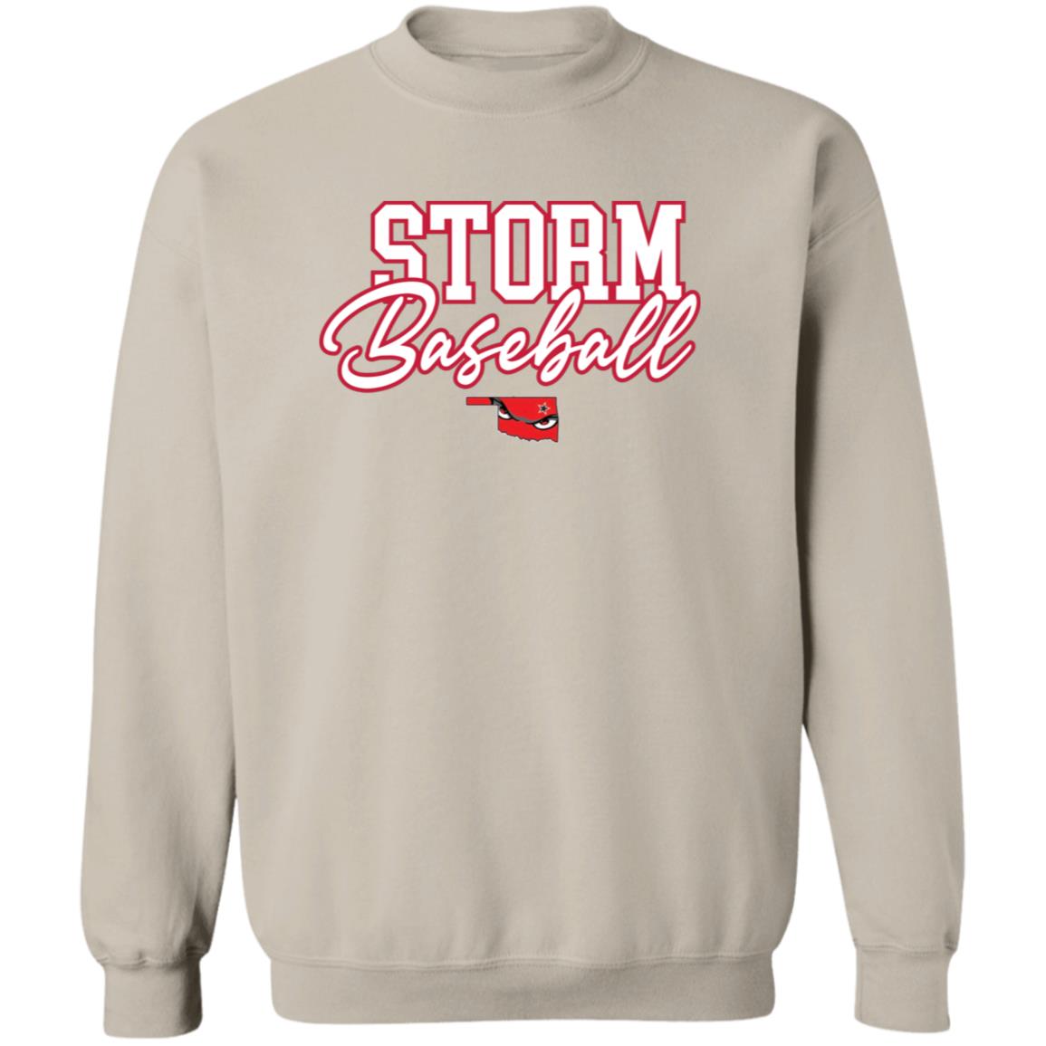 004 - STORM BASEBALL ADULT CREWNECK SWEATSHIRT