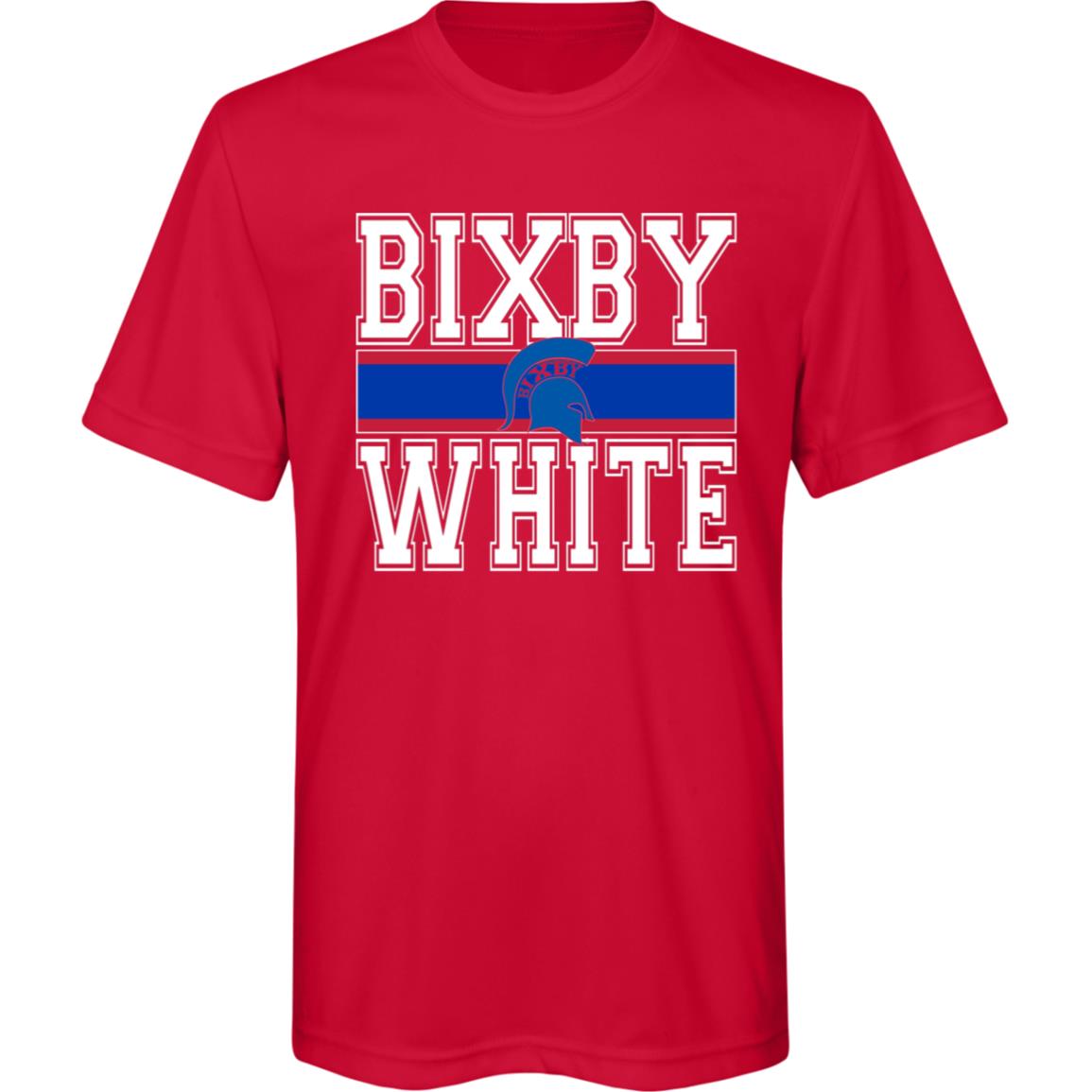 CLASSIC WAY BIXBY WHITE YOUTH PERFORMANCE TEE